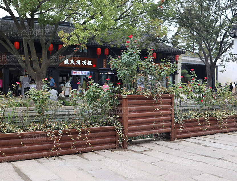 鋁合金花箱組合花箱公園專(zhuān)用花箱